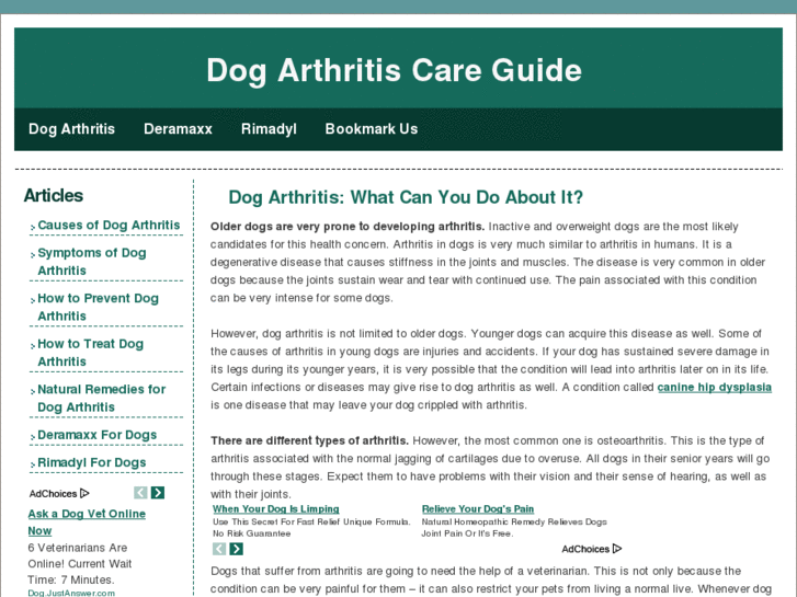 www.dogarthritiscare.com