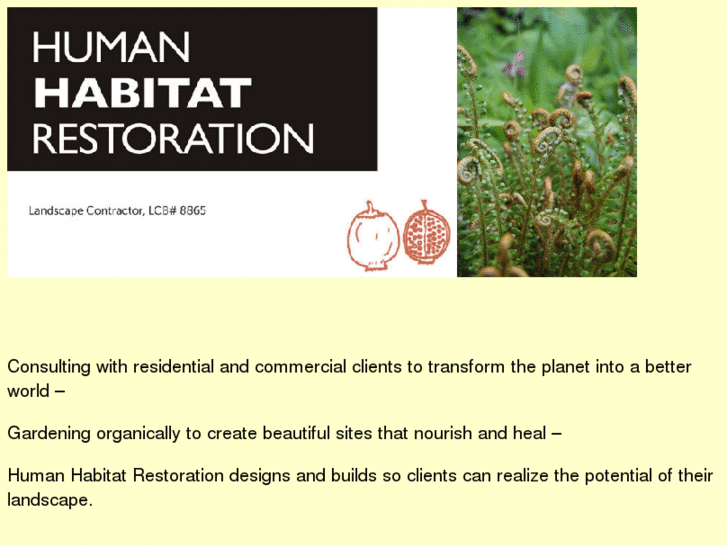 www.humanhabitatrestoration.com