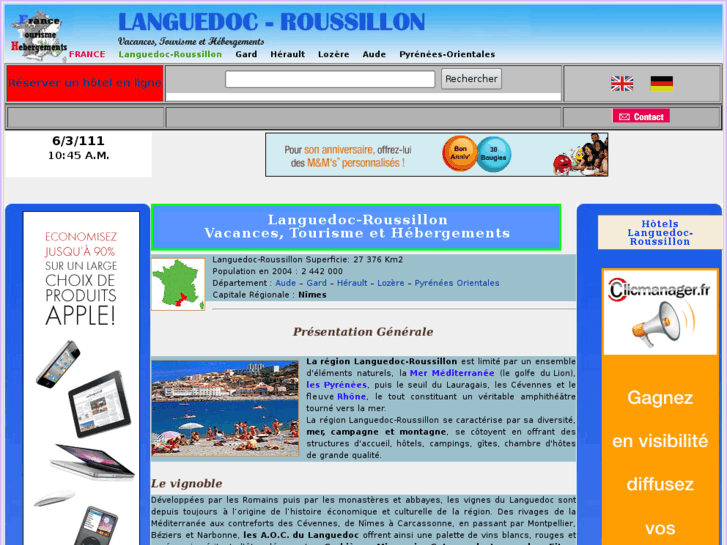 www.languedoc-roussillon-hebergements.com