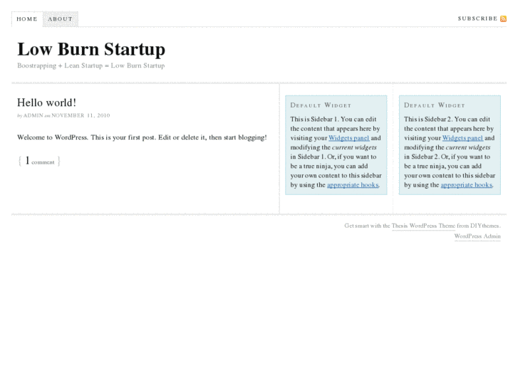 www.lowburnstartup.com