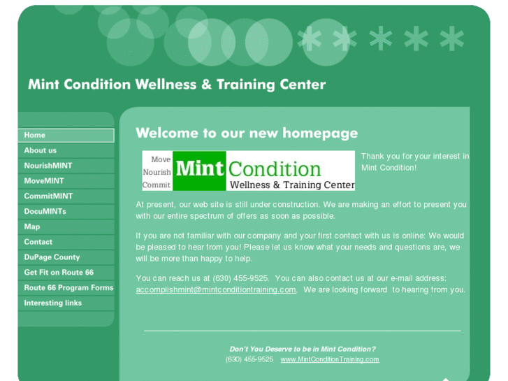 www.mintconditiontraining.com