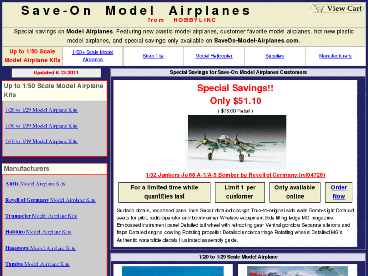 www.saveon-model-airplanes.com