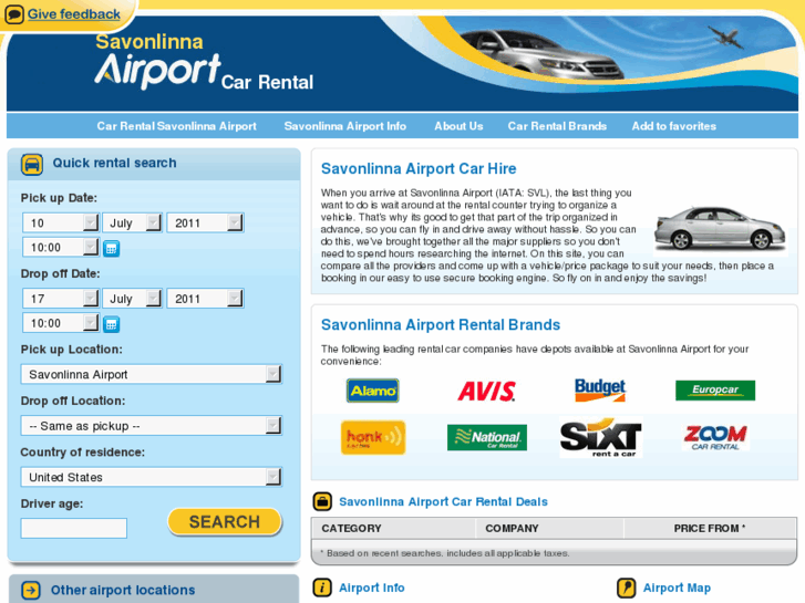 www.savonlinnaairportcarhire.com