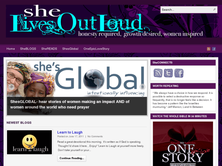 www.shelivesoutloud.com