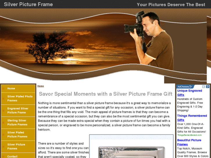 www.silverpictureframe.net