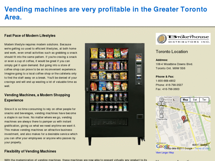 www.vendingmachinestoronto.ca