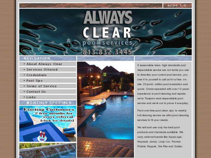 www.alwaysclearwater.com