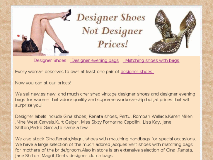 www.designershoesnotdesignerprices.com