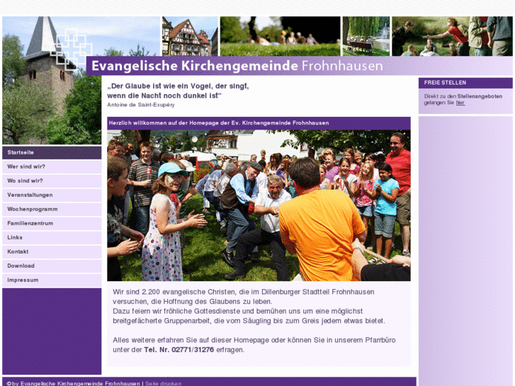 www.evangelische-kirchengemeinde-frohnhausen.de