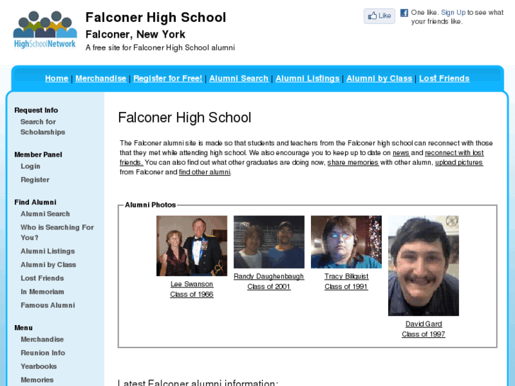 www.falconerhighschool.org