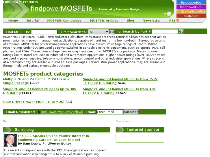 www.findpowermosfets.com