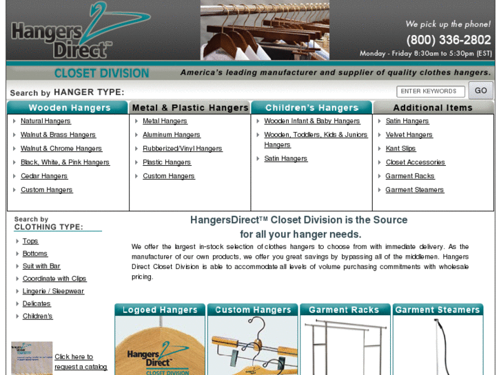 www.hangersdirectcloset.com