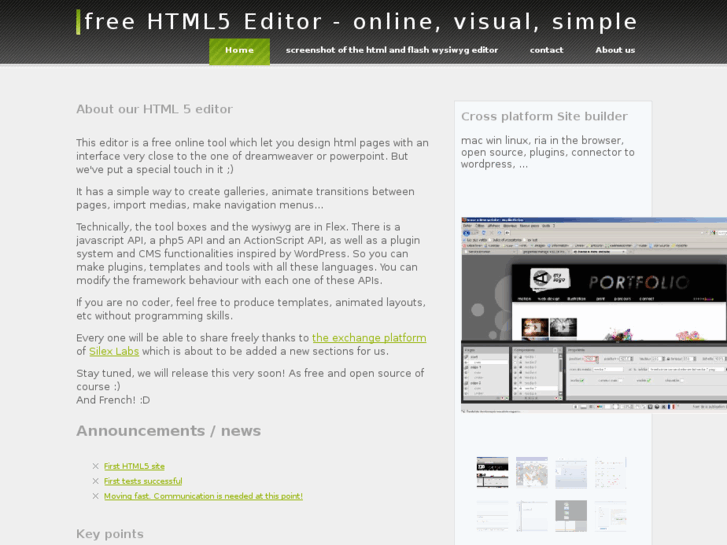 www.html5-editor.org