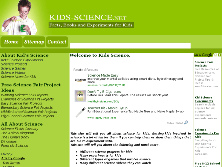 www.kids-science.net