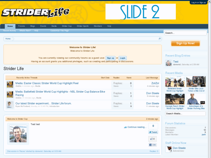 www.striderlife.com