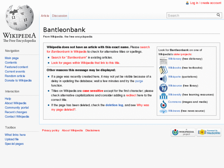 www.bantleonbank.info