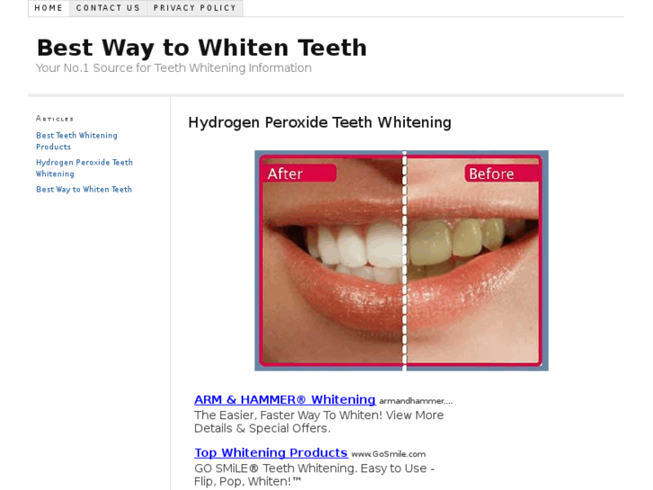 www.bestwaytowhitenteeth.net