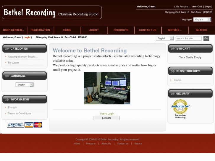 www.bethelrecording.com