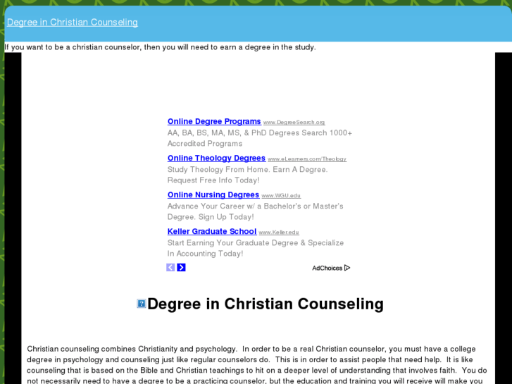 www.degreeinchristiancounseling.com