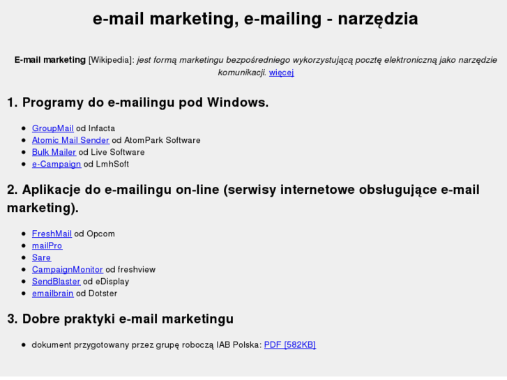 www.e-mail-marketing.pl