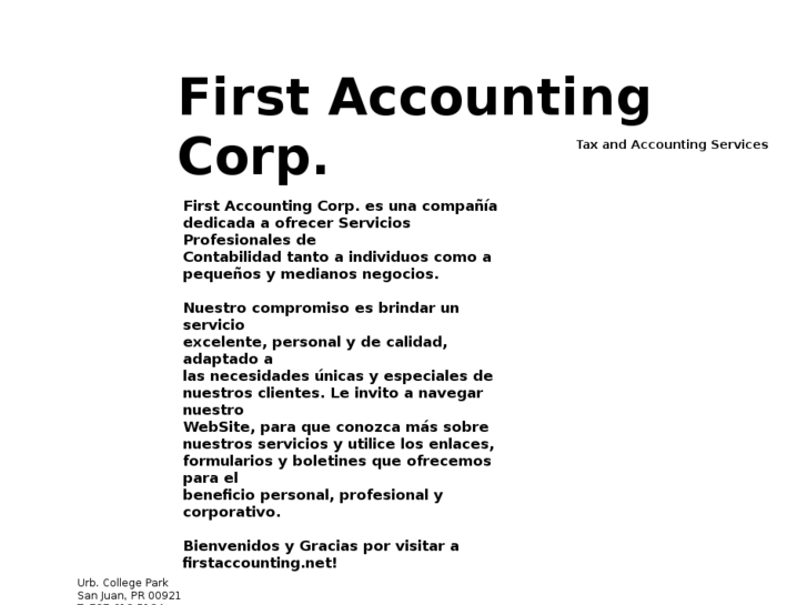 www.firstaccounting.net