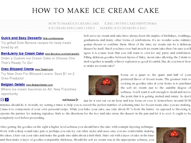 www.howtomakeicecreamcake.com