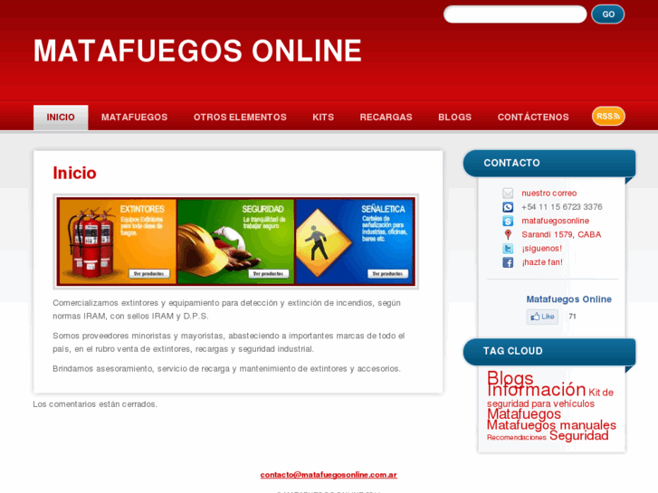 www.matafuegosonline.com