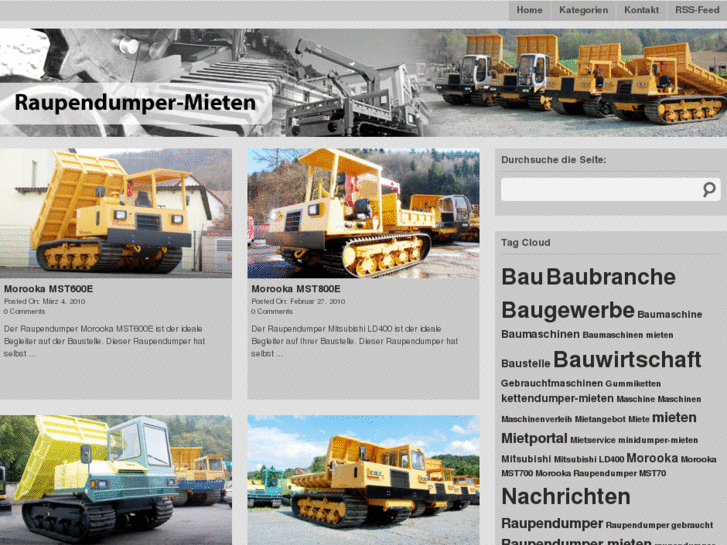 www.raupendumper-mieten.de