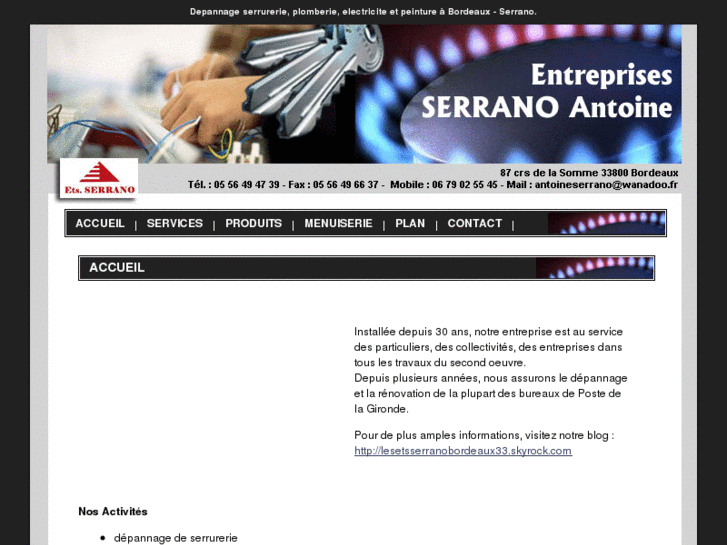 www.serrano-plomberie.com