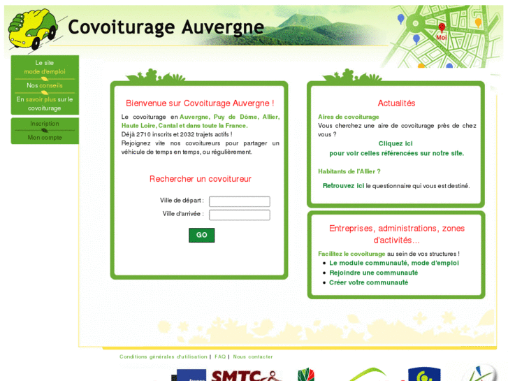 www.covoiturageauvergne.net