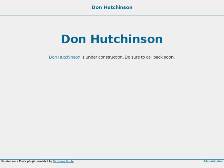 www.donhutchinson.com