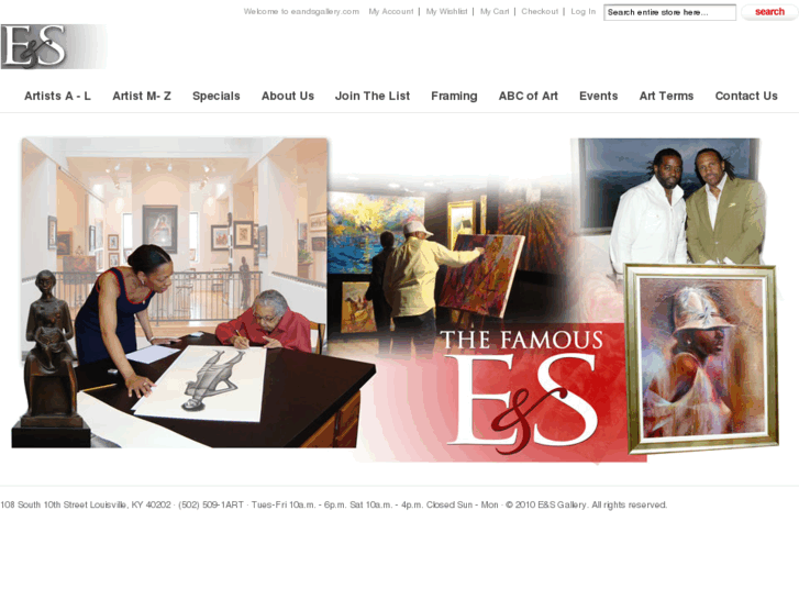 www.eandsgallery.com