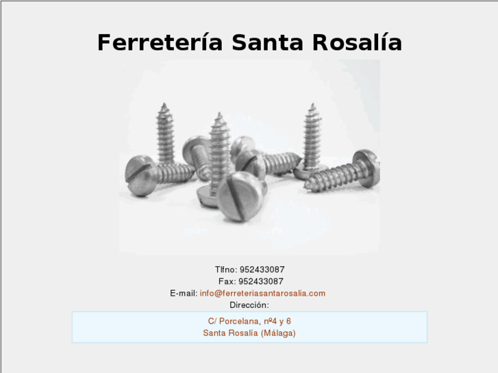 www.ferreteriasantarosalia.com