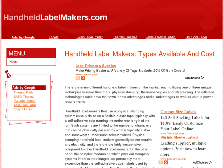 www.handheldlabelmakers.com