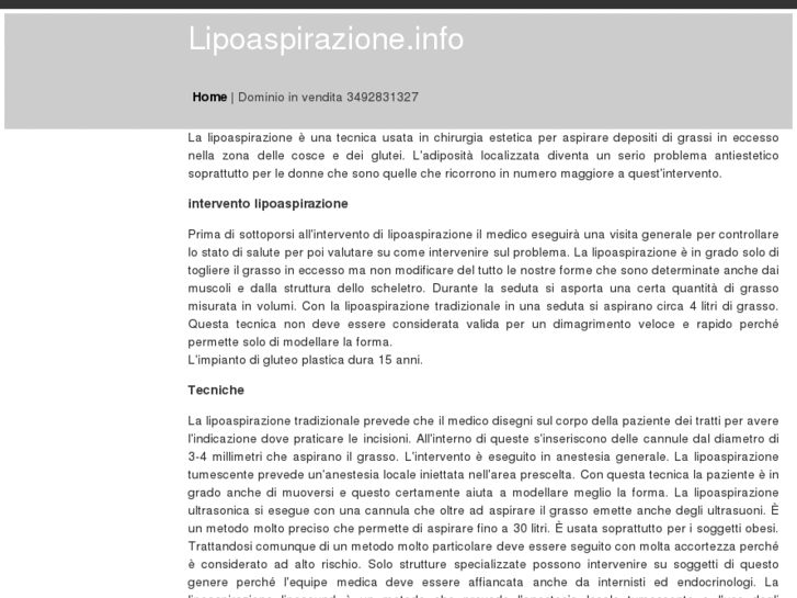 www.lipoaspirazione.info