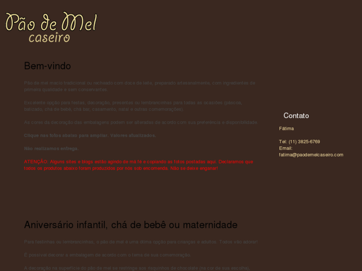 www.paodemelcaseiro.com