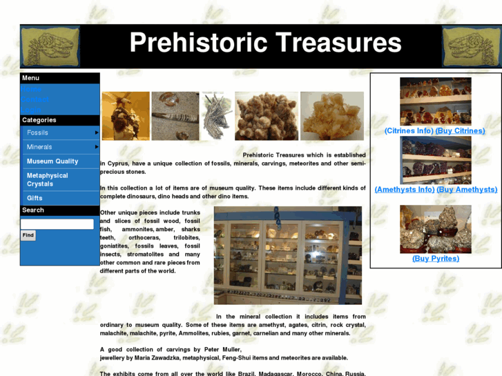 www.prehistoric-treasures.com