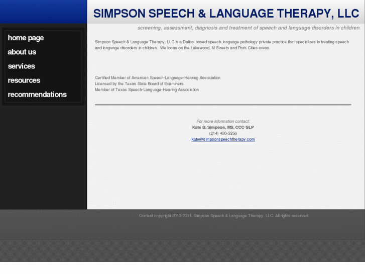 www.simpsonspeechtherapy.com