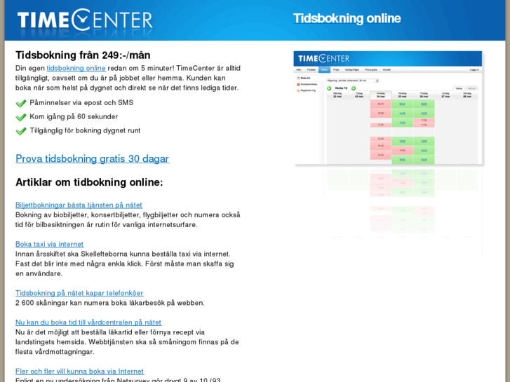 www.tidsbokning.org