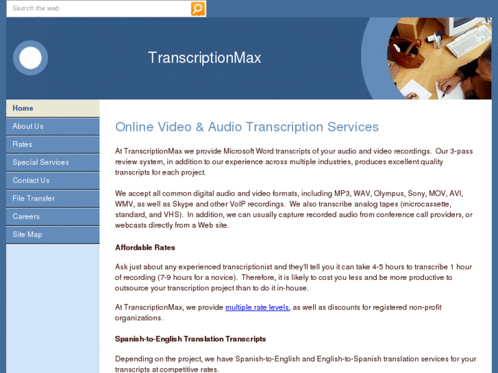 www.transcriptionmax.com