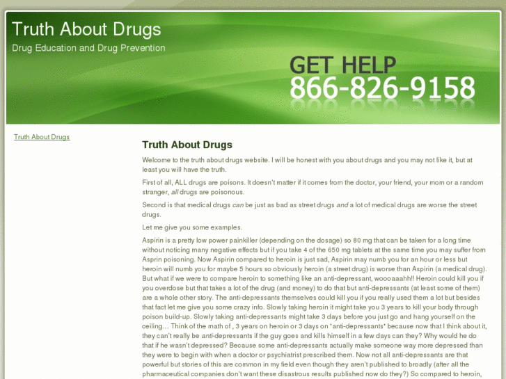 www.truth-about-drugs.com