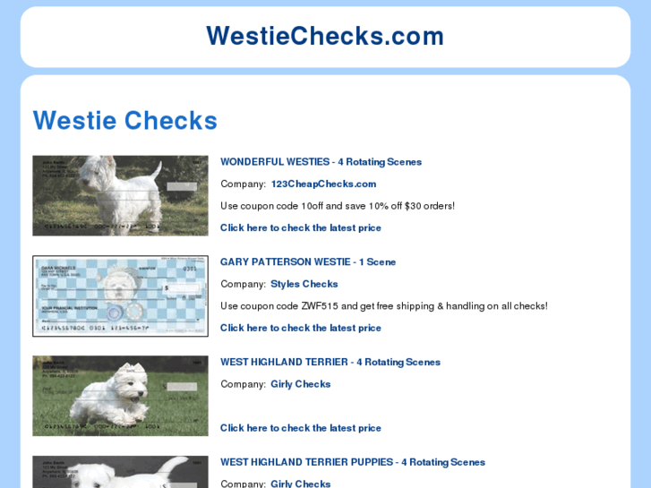 www.westiechecks.com