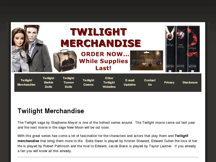 www.yourtwilightmerchandise.com