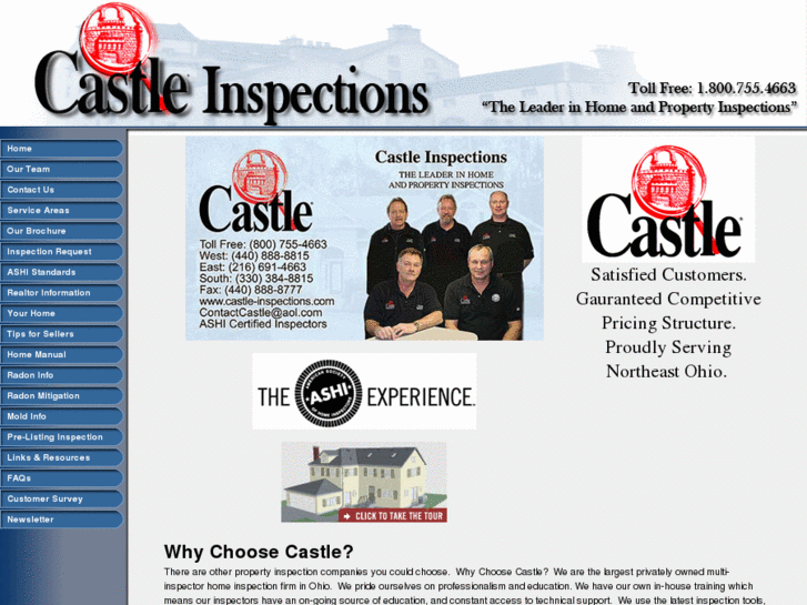 www.castle-inspections.com