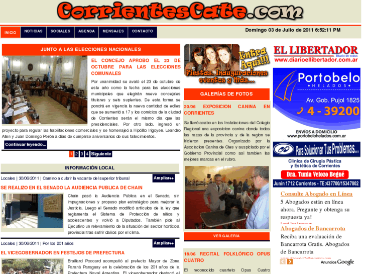 www.corrientescate.com