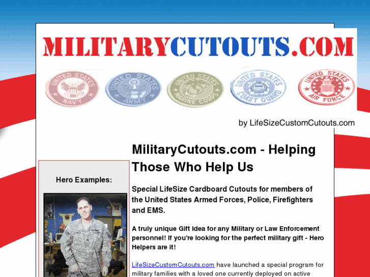 www.militarycutouts.com