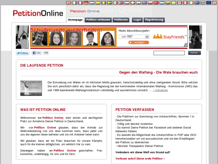 www.petitiononline.de