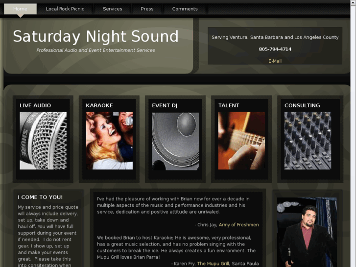 www.saturdaynightsound.com