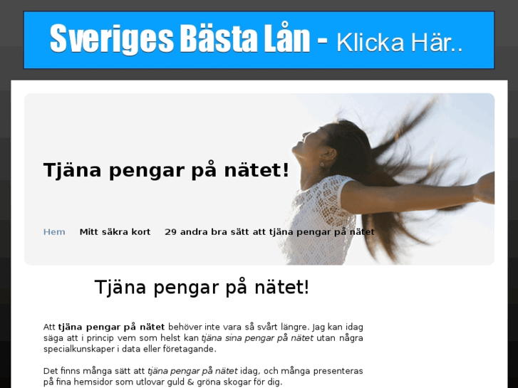 www.tjana-pengar-pa-natet.se