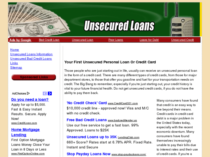 www.unsecuredloanguide.net